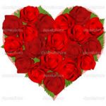 Kocaeli kalp camda kırmızı güller